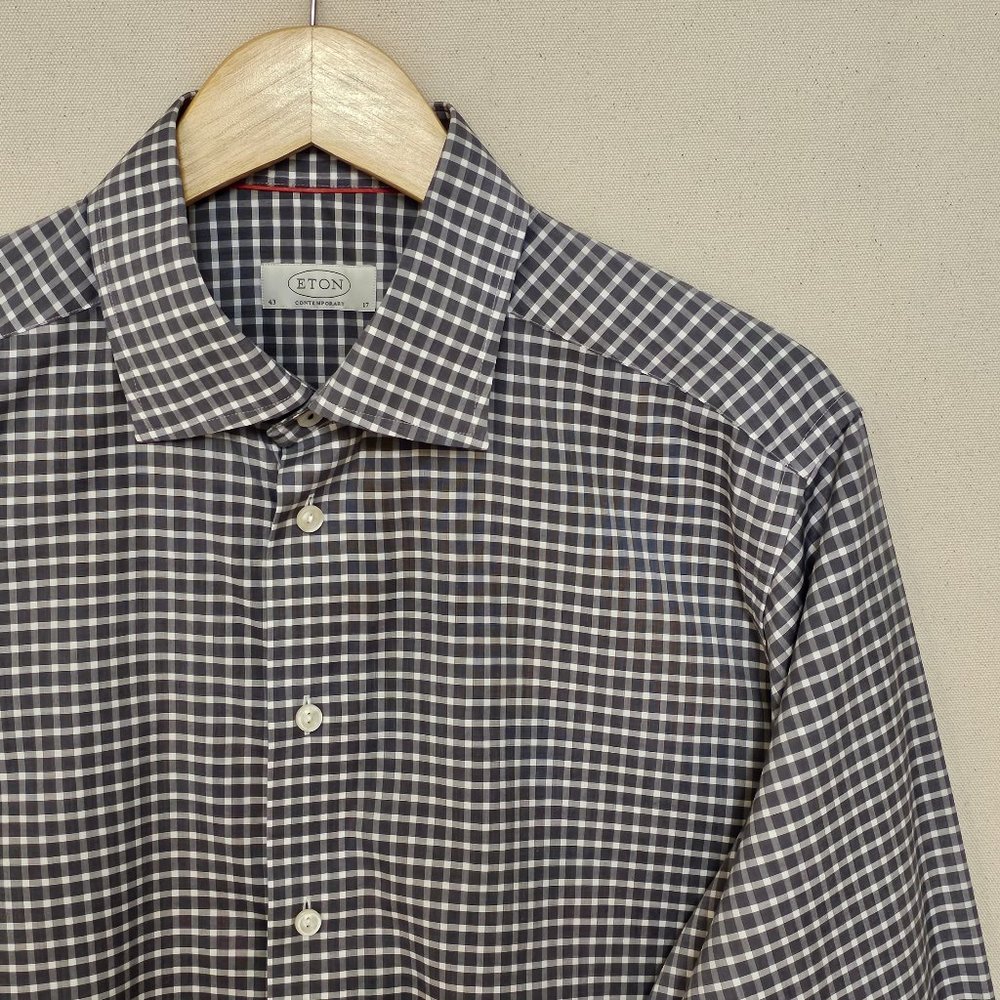 Eton Contemporary Button Down 17 43